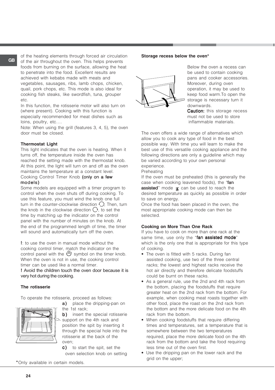 Indesit K3G52S User Manual | Page 24 / 72