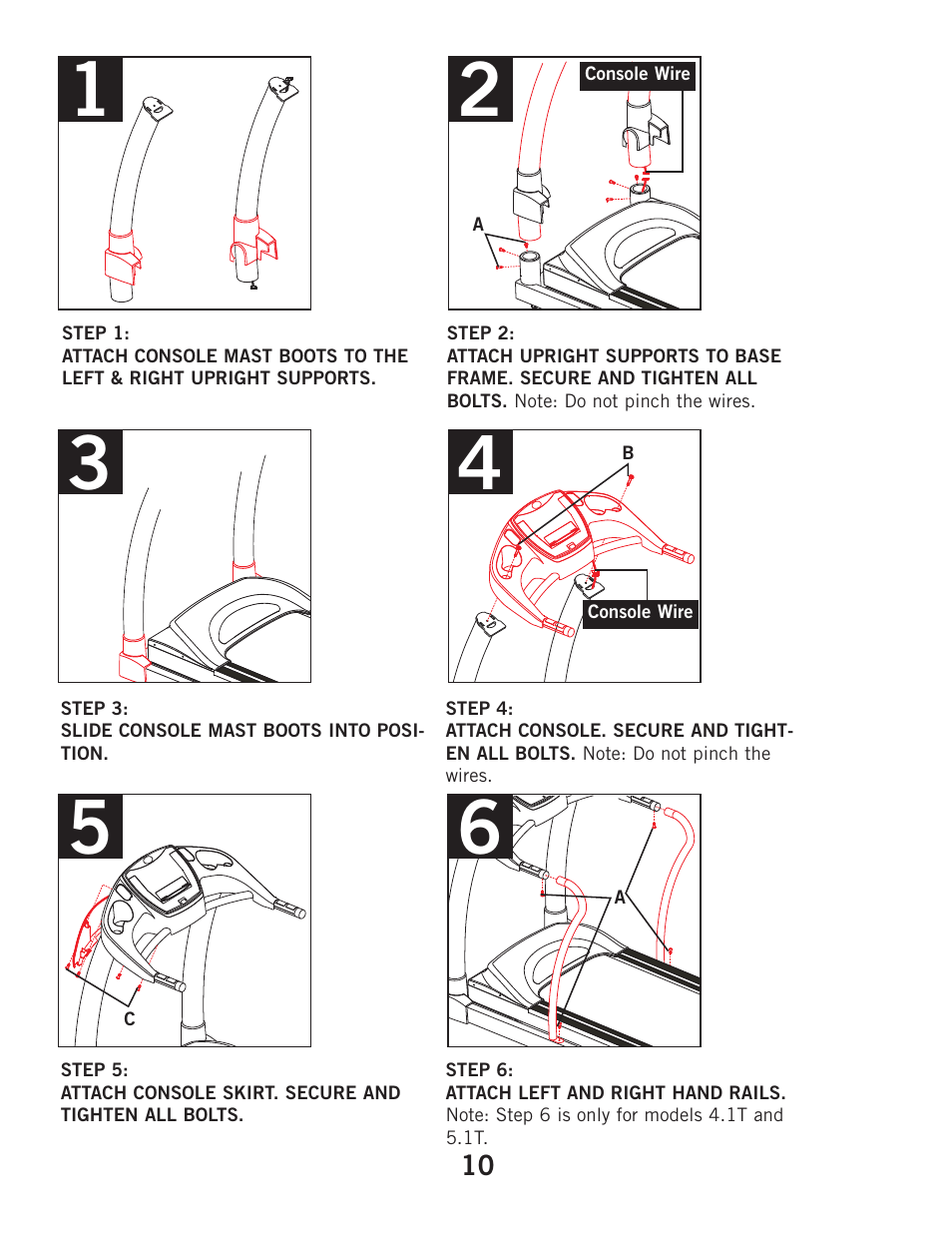 Horizon Fitness ELITE 2.1T User Manual | Page 10 / 40