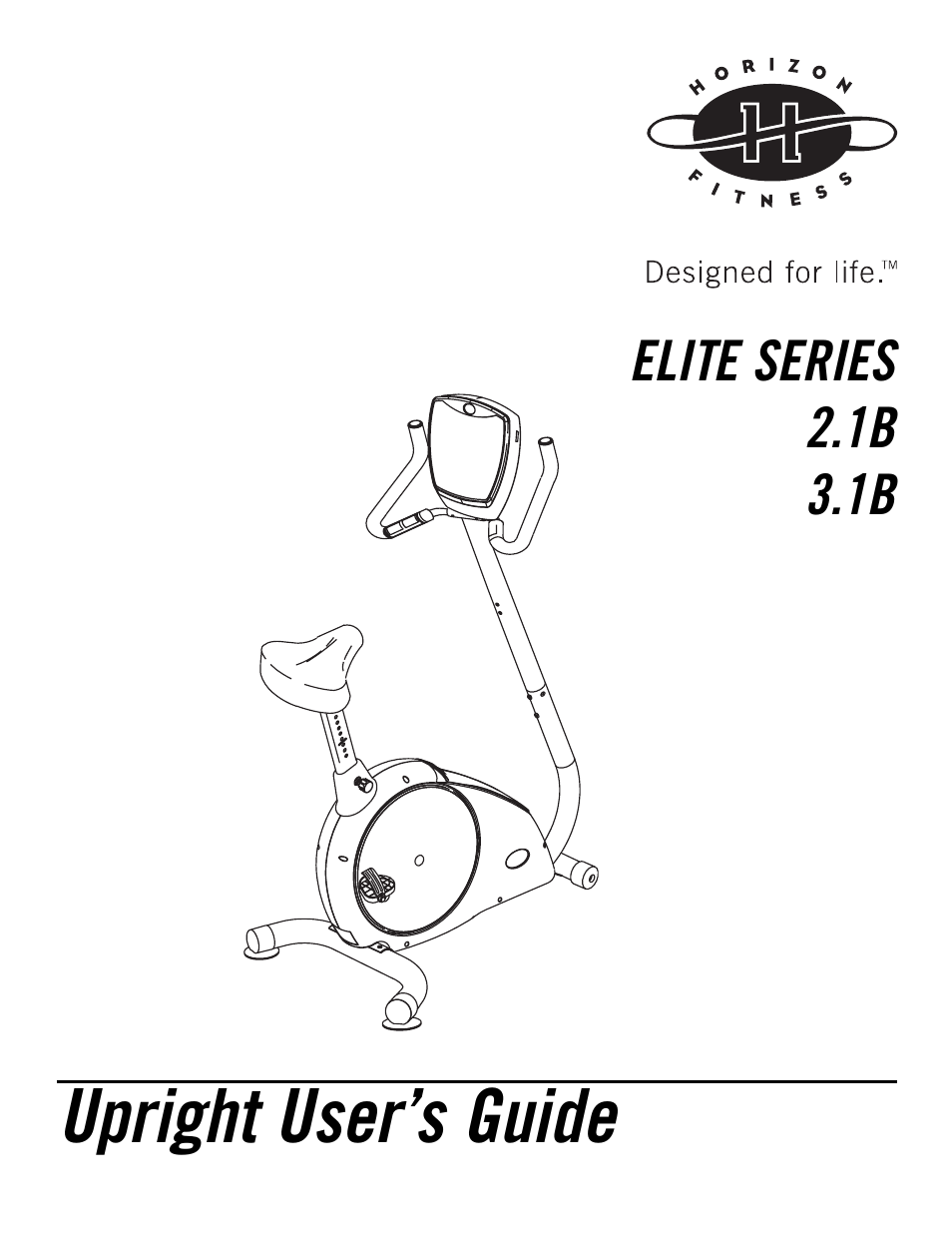 Horizon Fitness 3.1B User Manual | 38 pages