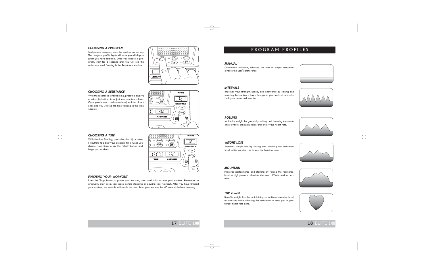 Horizon Fitness ELITE 2.0B User Manual | Page 17 / 34