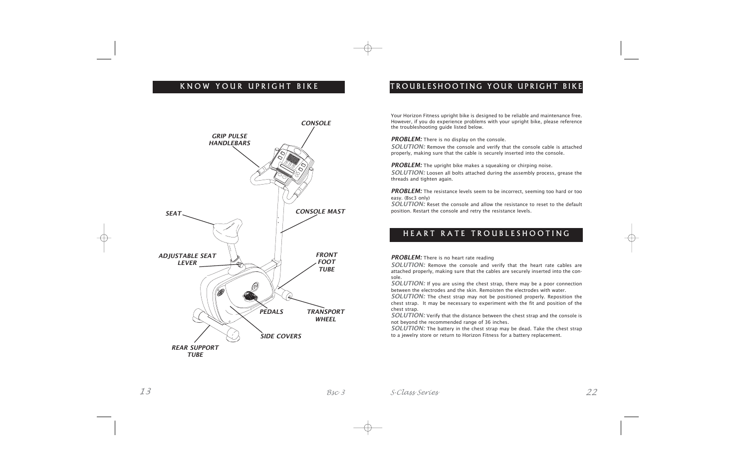 Horizon Fitness Bicycle User Manual | Page 13 / 34