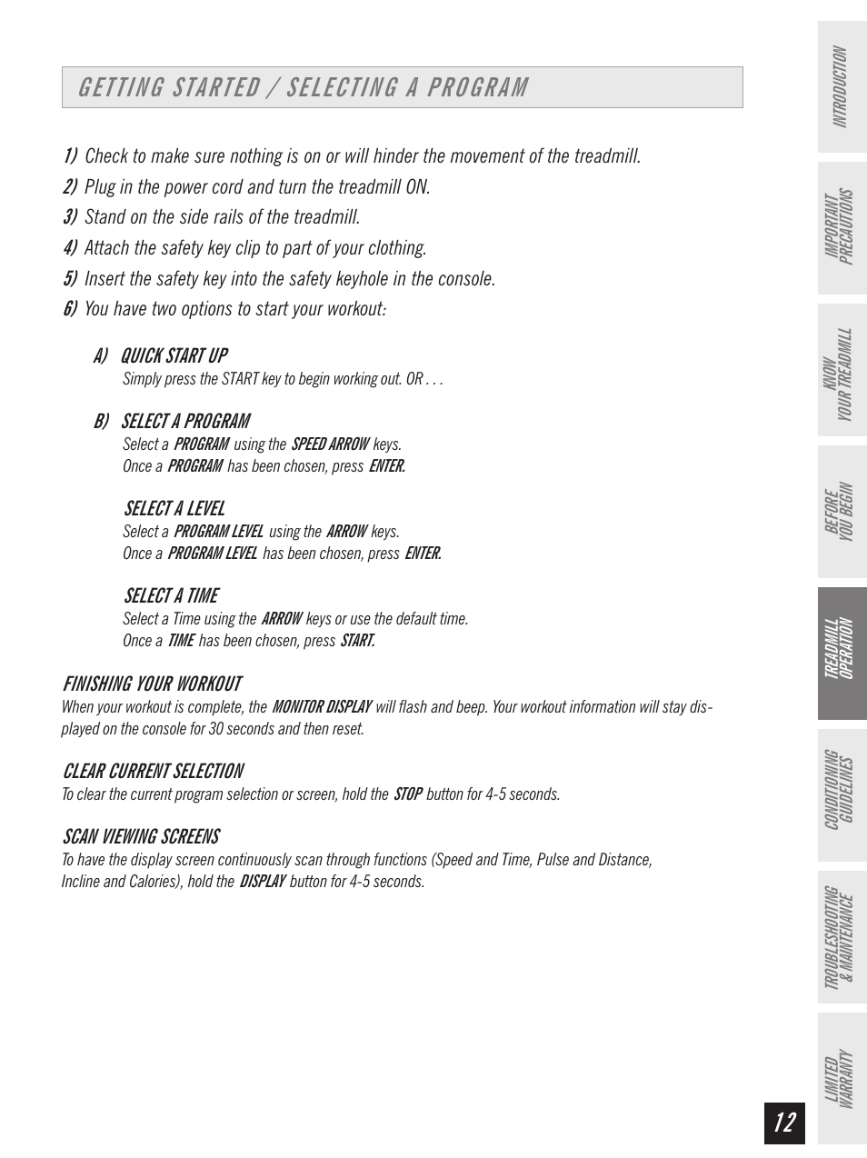 Horizon Fitness Ti 10K User Manual | Page 13 / 32