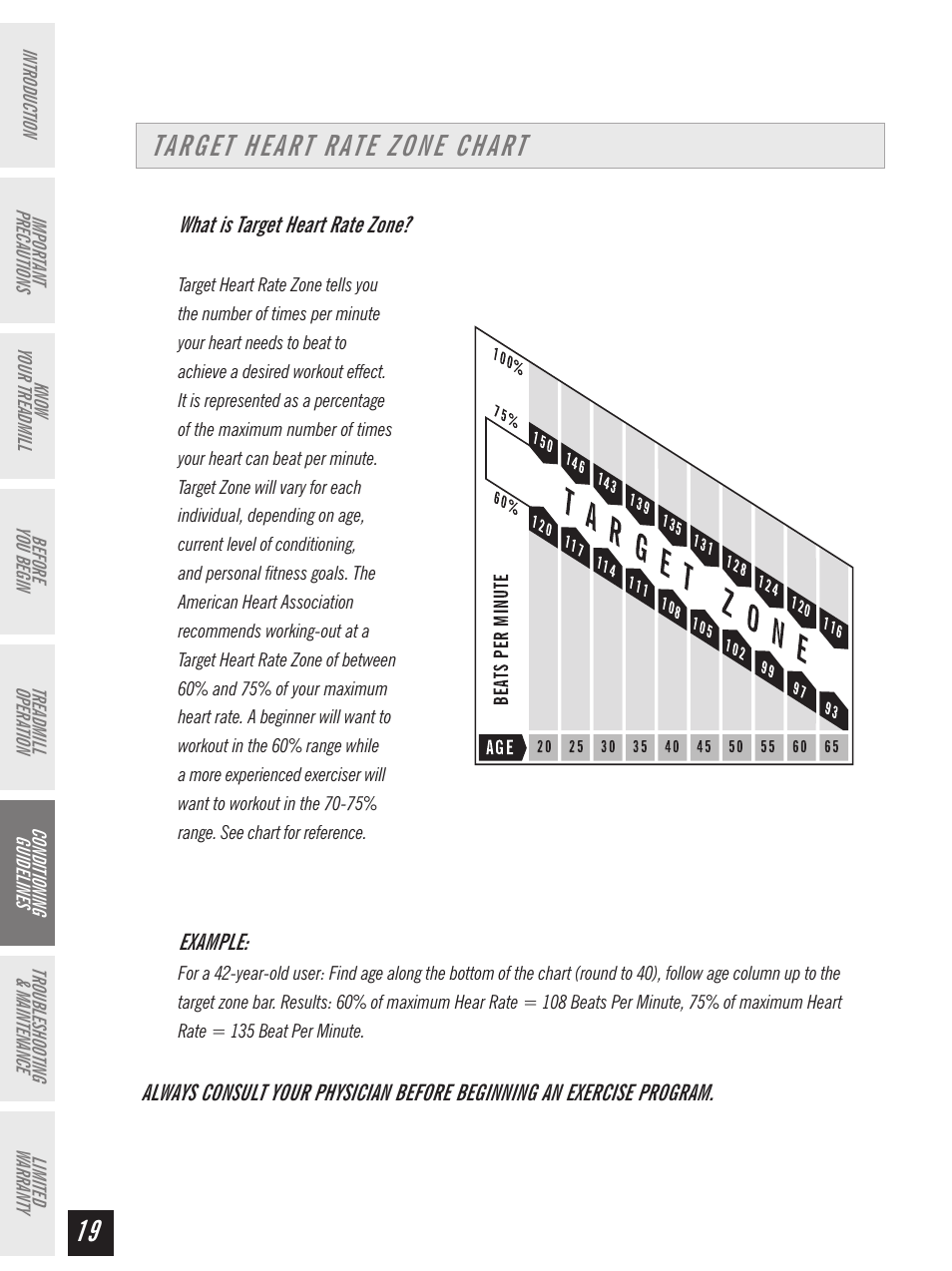 Horizon Fitness Ti 10K User Manual | Page 20 / 32