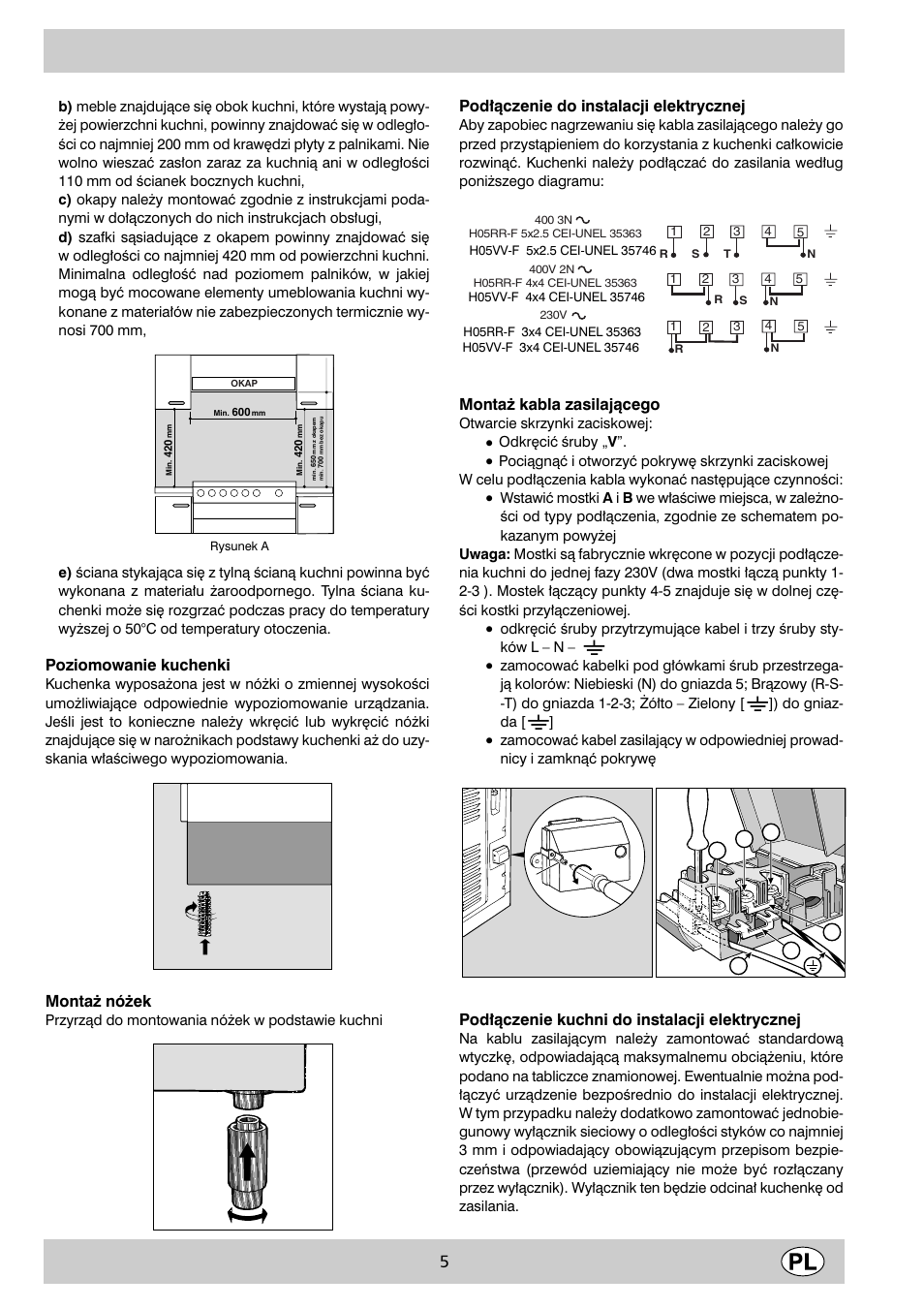 Indesit K3 C51 User Manual | Page 5 / 80