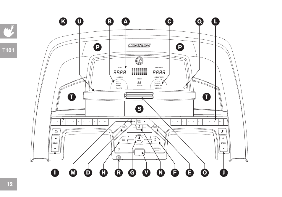 Horizon Fitness GS950T User Manual | Page 12 / 88