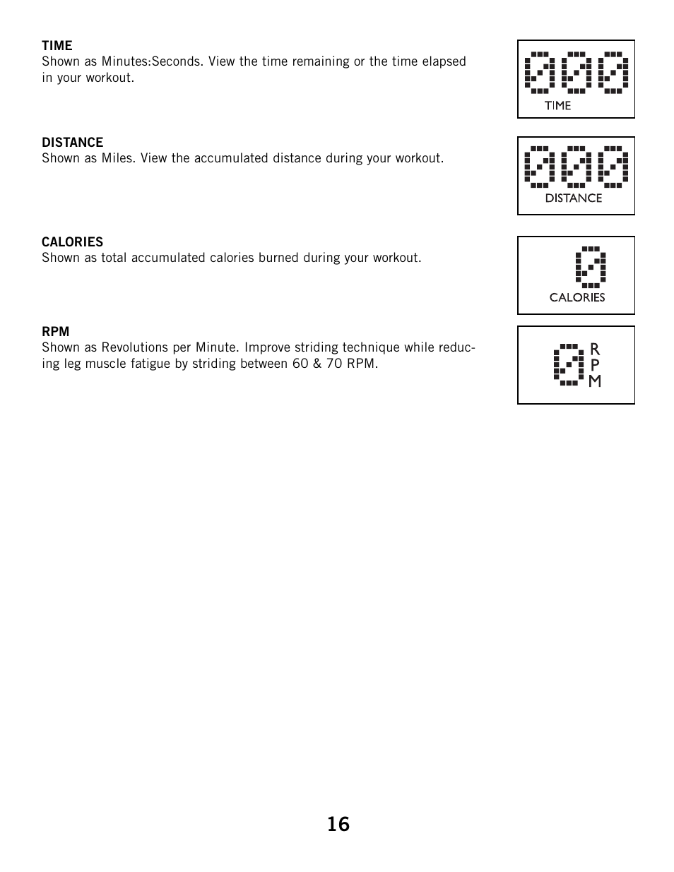 Horizon Fitness HZ SERIES B51 User Manual | Page 16 / 38