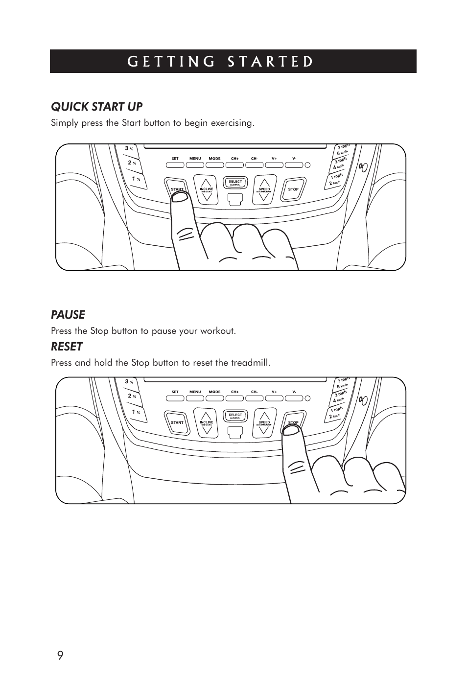 Horizon Fitness ELITE 5.1T HRC Entertainment User Manual | Page 10 / 44