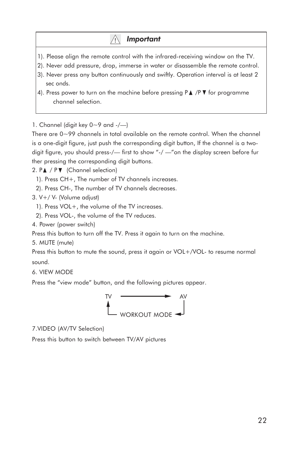 Important | Horizon Fitness ELITE 5.1T HRC Entertainment User Manual | Page 23 / 44