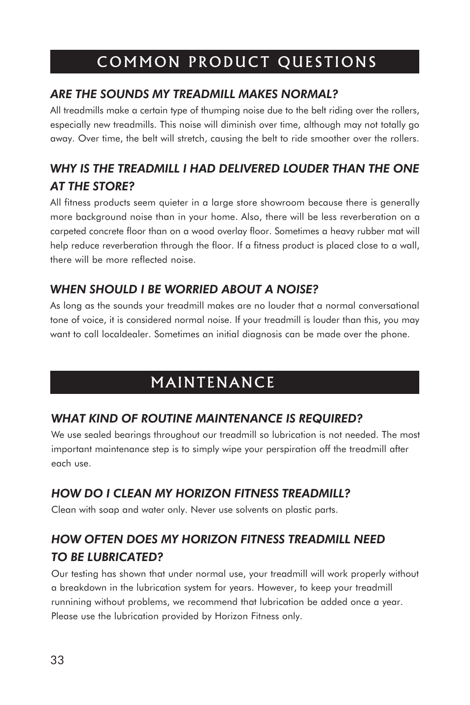 Horizon Fitness ELITE 5.1T HRC Entertainment User Manual | Page 34 / 44