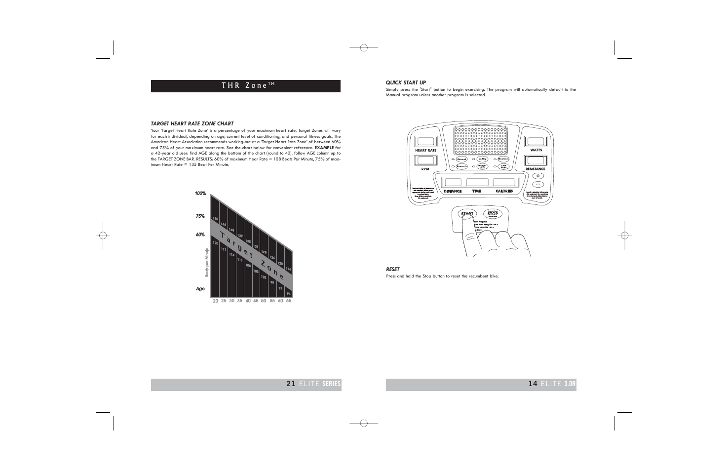 Horizon Fitness ELITE 2.0R User Manual | Page 21 / 34
