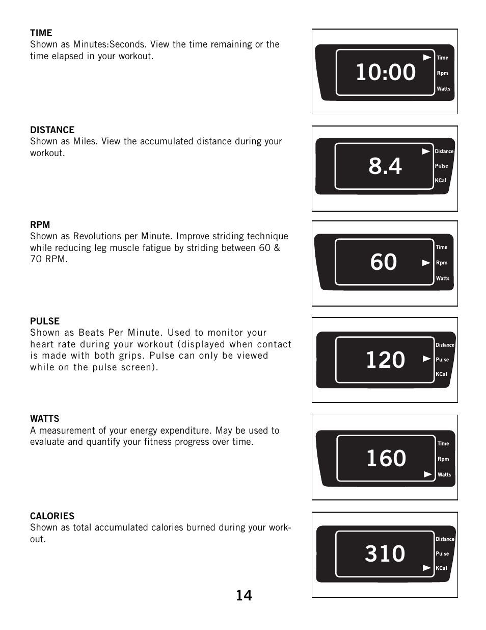 Horizon Fitness ELITE SERIES 3.1R User Manual | Page 14 / 40