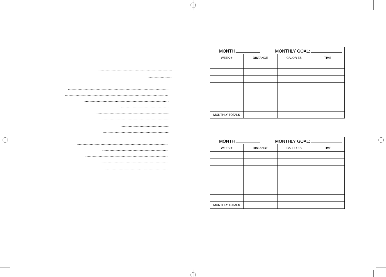 Horizon Fitness PARAGON II User Manual | Page 2 / 14