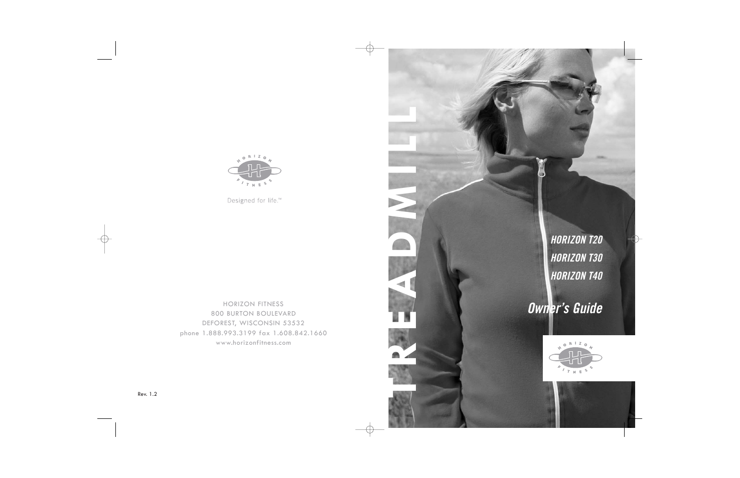 Horizon Fitness HORIZON T20 User Manual | 40 pages