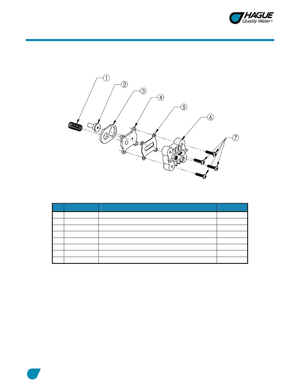 Assembly and parts, cont, Injector assembly | Hague Quality Water Intl WATERMAX 60 SERIES User Manual | Page 30 / 52