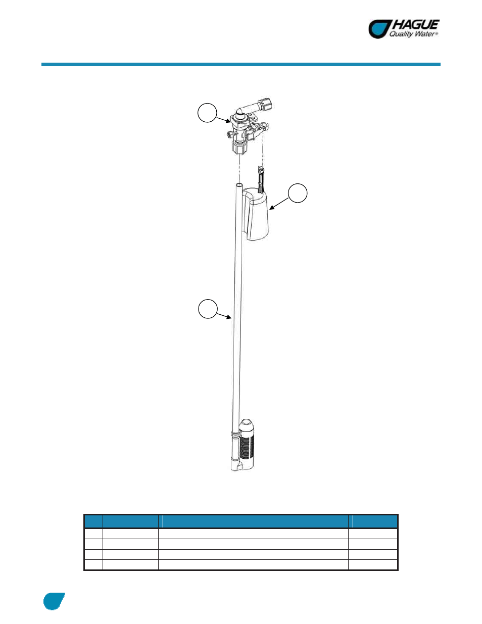 Assembly and parts, cont, Safety shutoff assembly | Hague Quality Water Intl WATERMAX 60 SERIES User Manual | Page 39 / 52