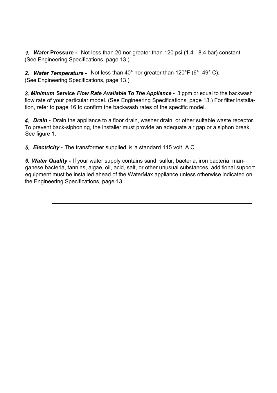 Hague Quality Water Intl 63MAQ User Manual | Page 3 / 36