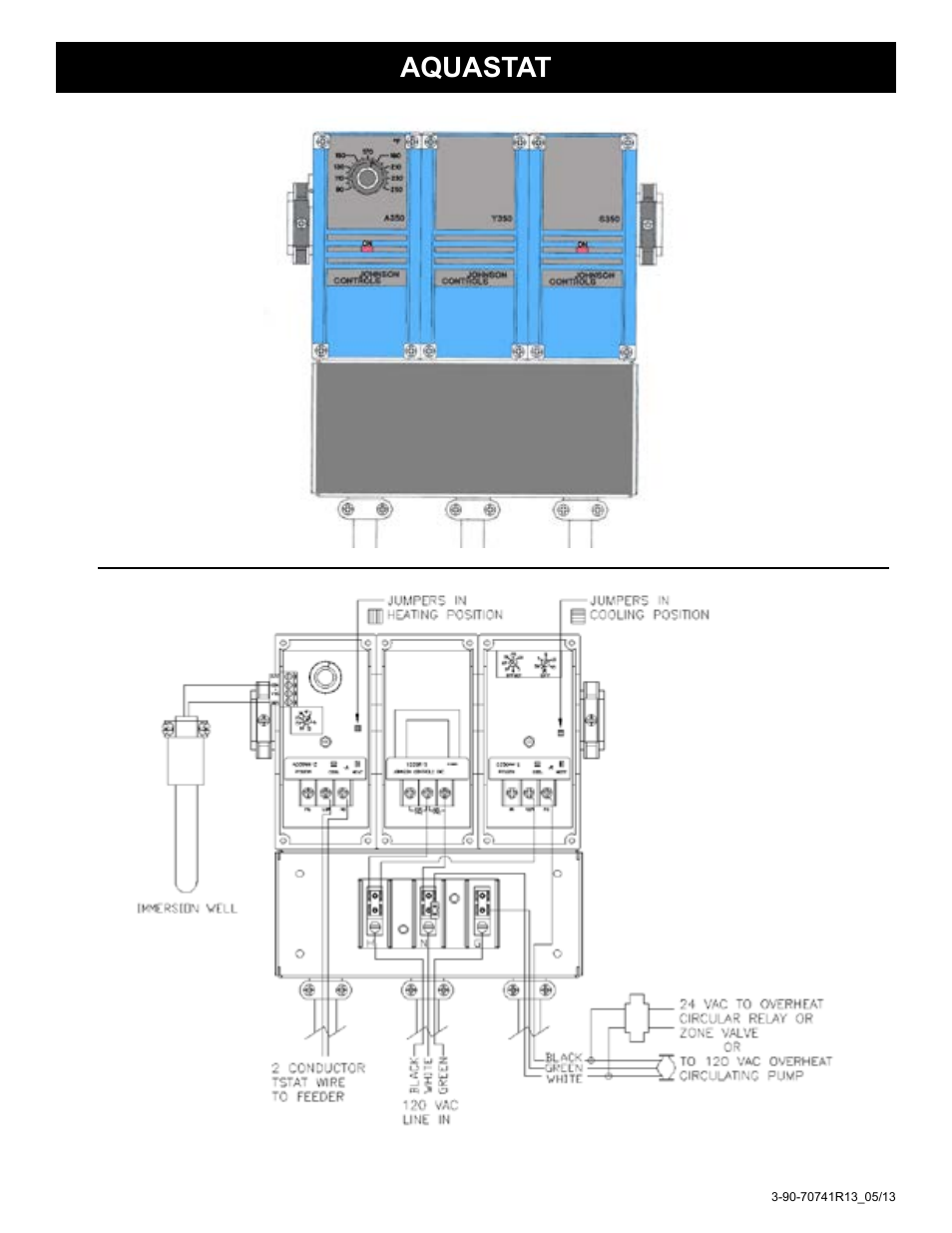 Aquastat | Harman Coal Stoker VF3000 User Manual | Page 23 / 32