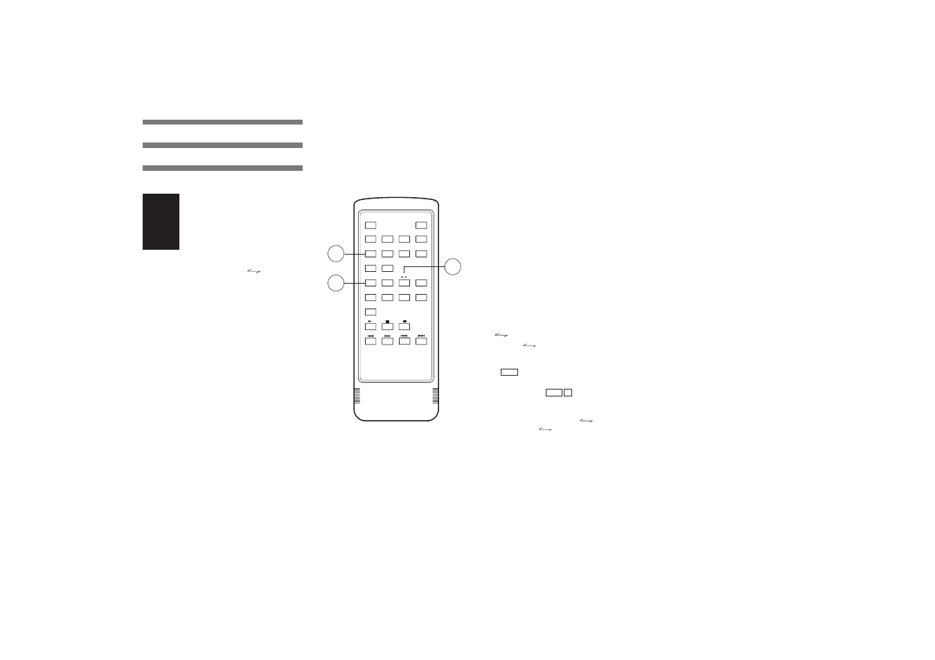 Remote control | Harman-Kardon harman/kardon Compact Disc Player HD710 User Manual | Page 10 / 13