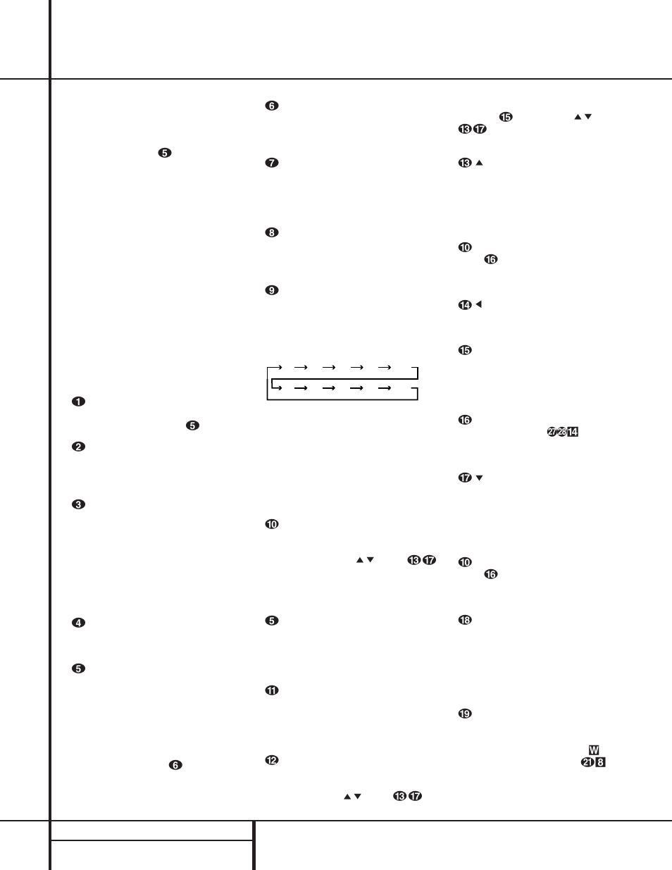Remote control functions, 12 remote control functions | Harman-Kardon 210 User Manual | Page 12 / 52