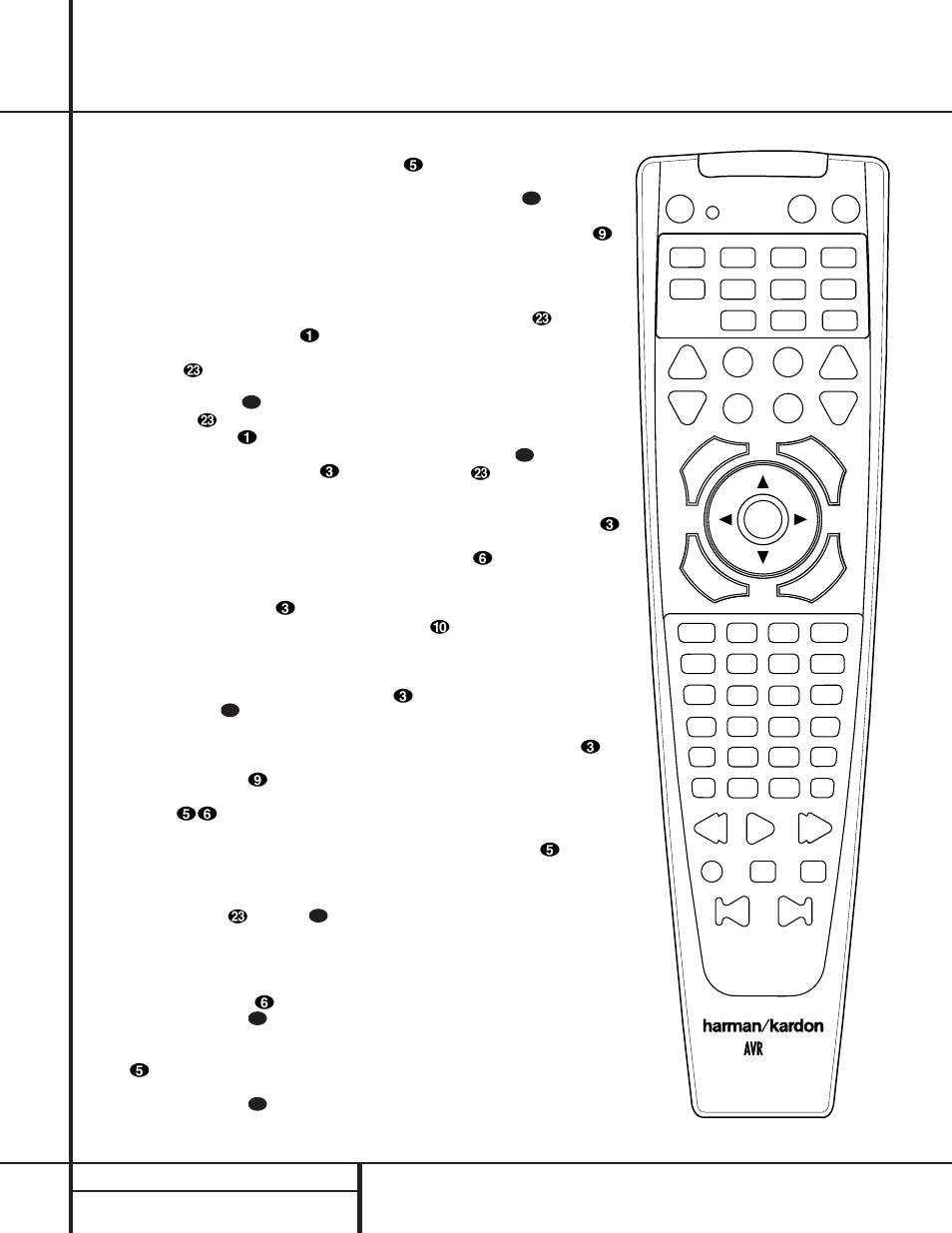 Programming the remote | Harman-Kardon 210 User Manual | Page 34 / 52