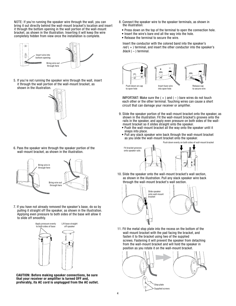 Harman-Kardon HKTS30SAT-2 User Manual | Page 4 / 8