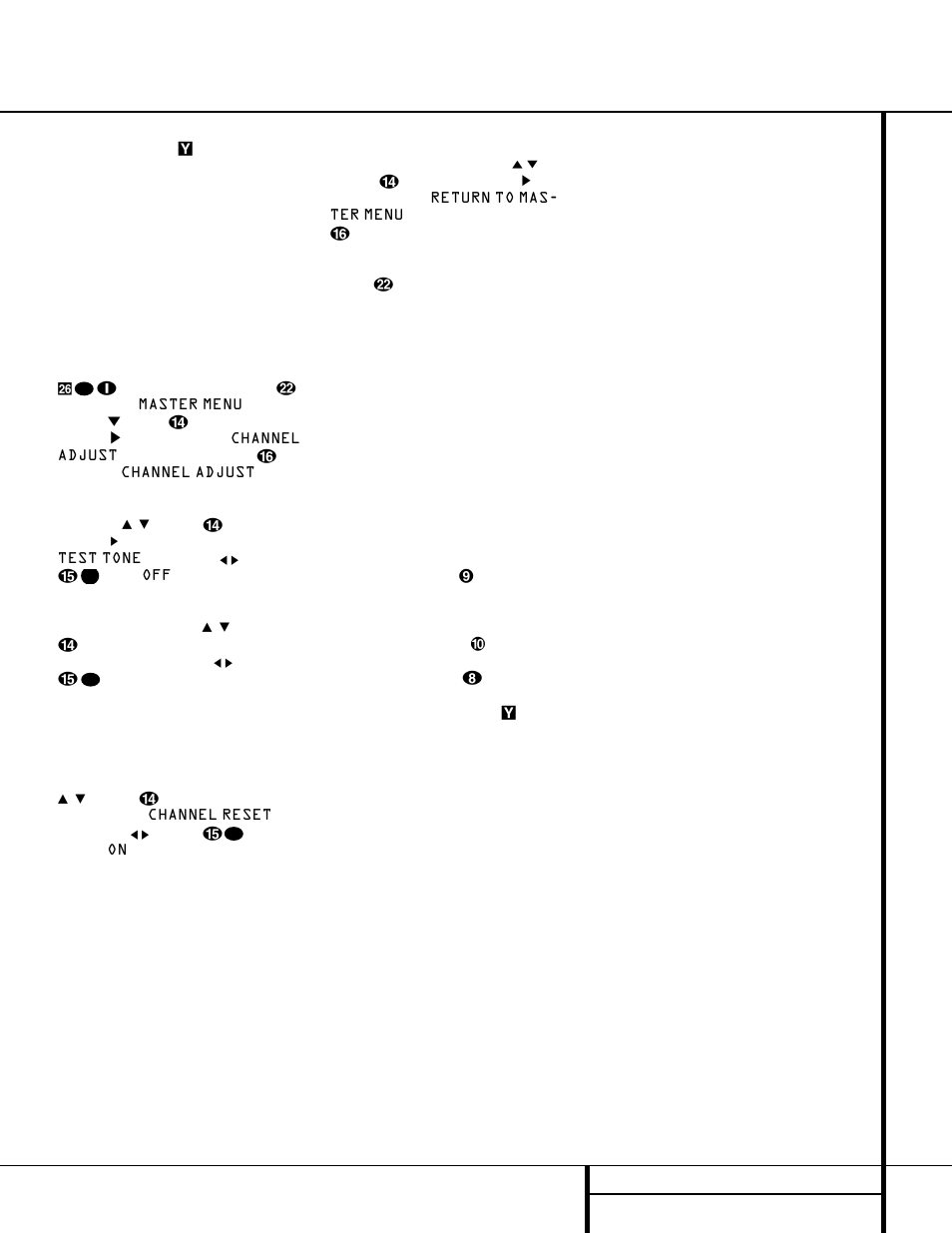 Memory backup, Operation, 33 operation | Harman-Kardon AVR 520 User Manual | Page 33 / 56