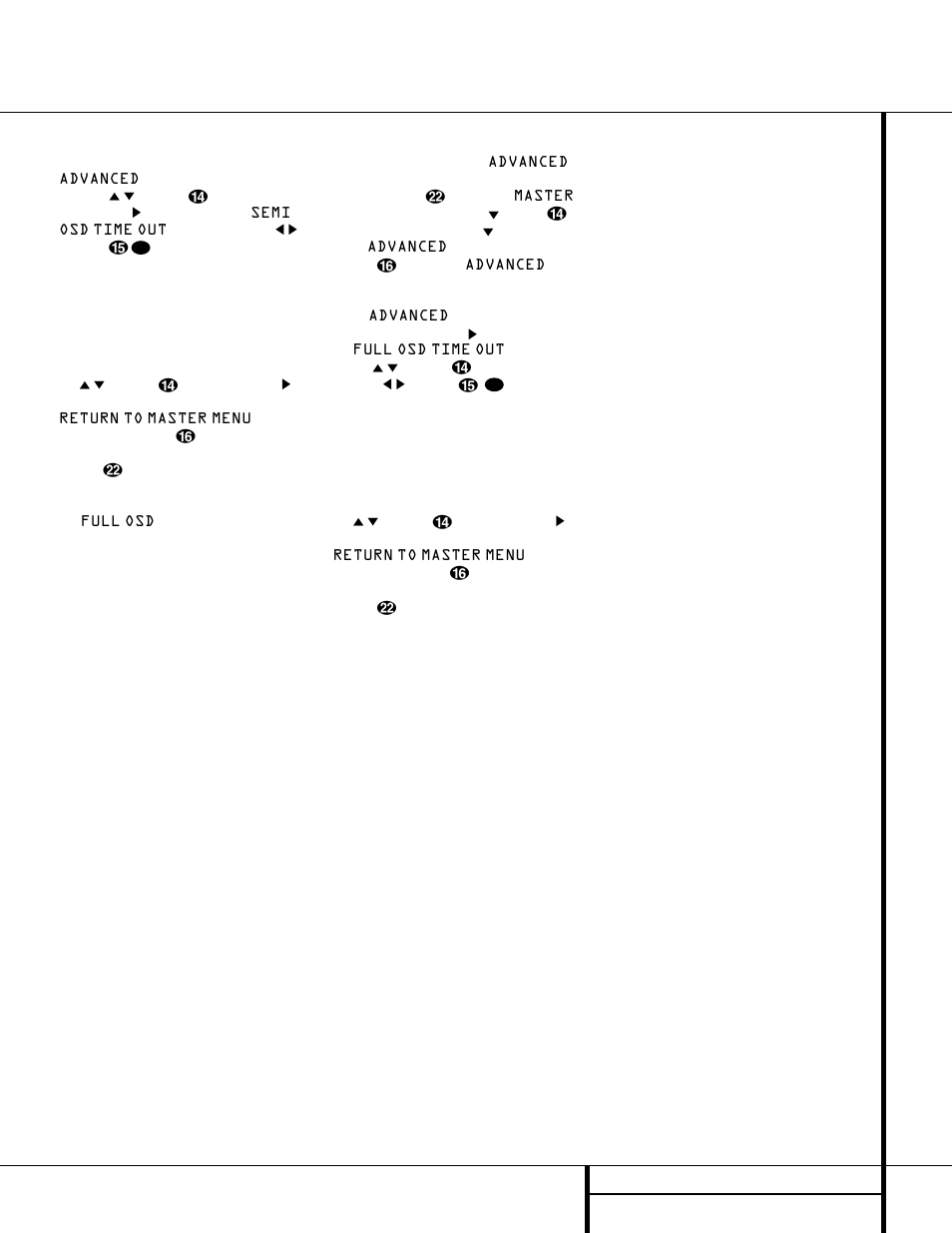 Advanced features, 35 advanced features | Harman-Kardon AVR 520 User Manual | Page 35 / 56