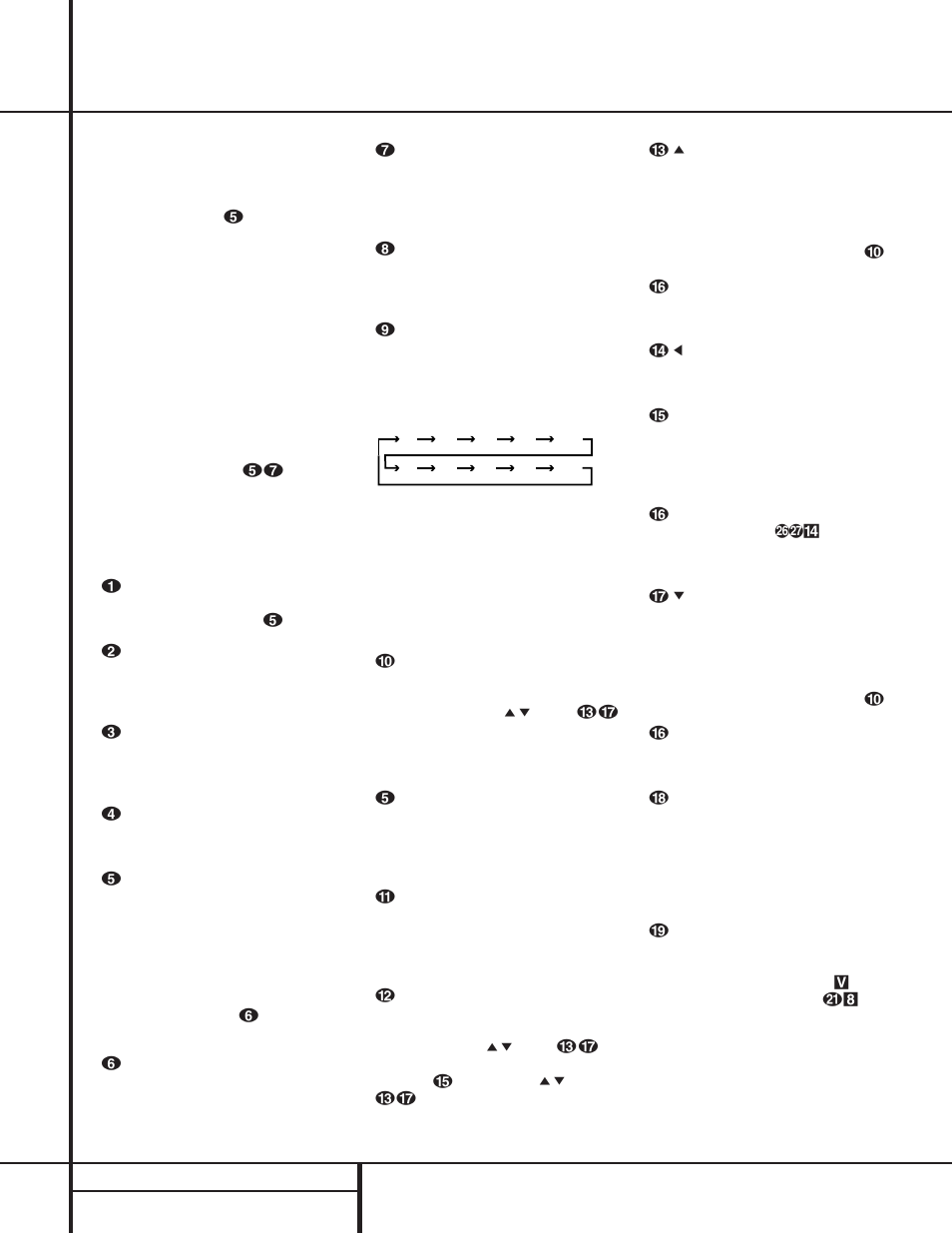 Remote control functions, 12 remote control functions | Harman-Kardon AVR 110 User Manual | Page 12 / 56