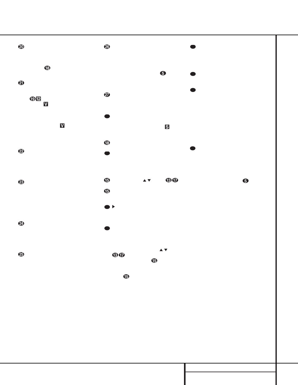 Remote control functions, 13 remote control functions | Harman-Kardon AVR 110 User Manual | Page 13 / 56