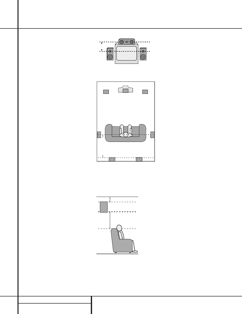 Speaker placement, System configuration, 16 system configuration | Harman-Kardon AVR 110 User Manual | Page 16 / 56