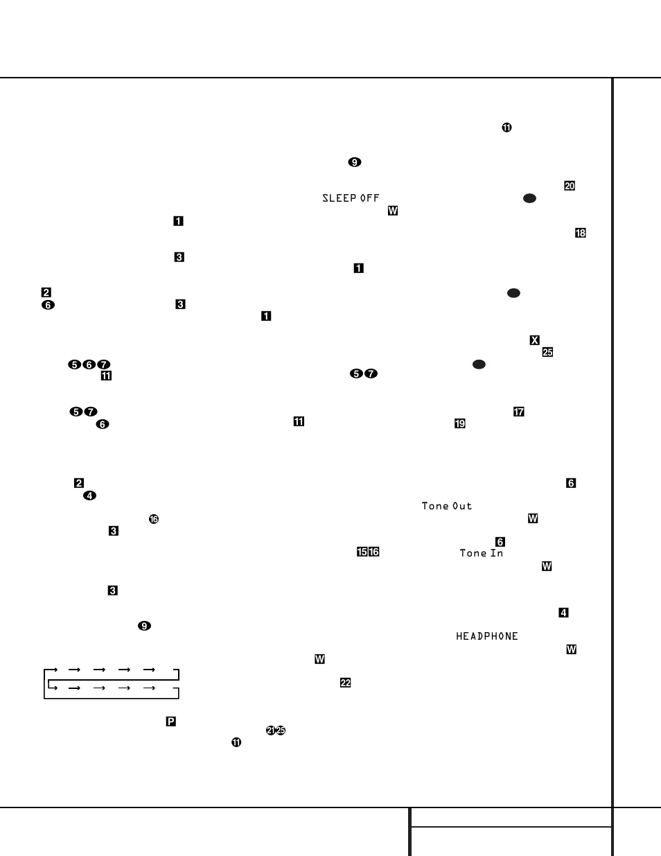 Operation, 21 operation, Basic operation | Source selection | Harman-Kardon AVR 110 User Manual | Page 21 / 56