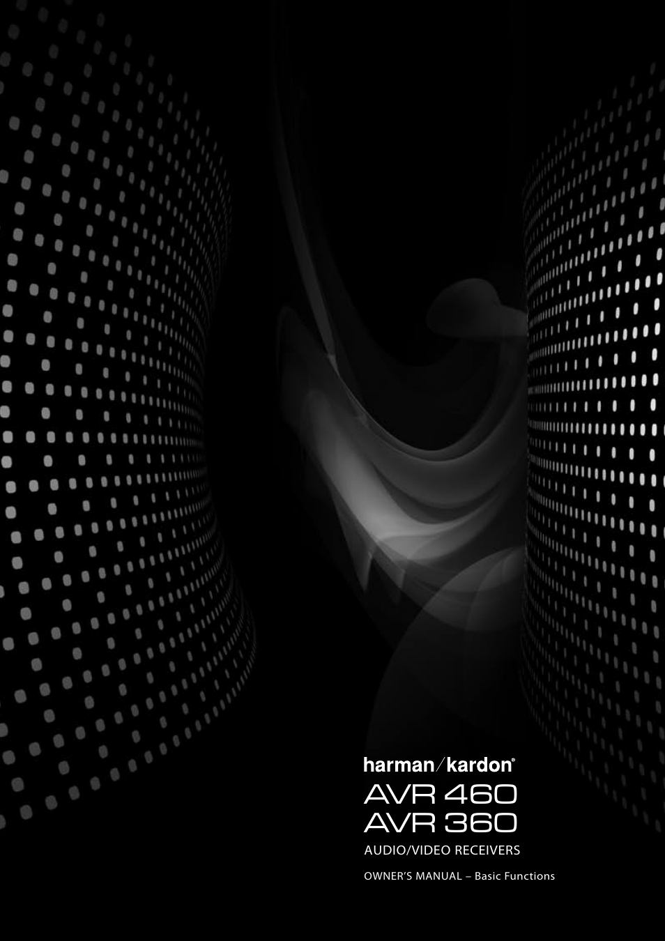 Harman-Kardon AVR360 User Manual | 38 pages