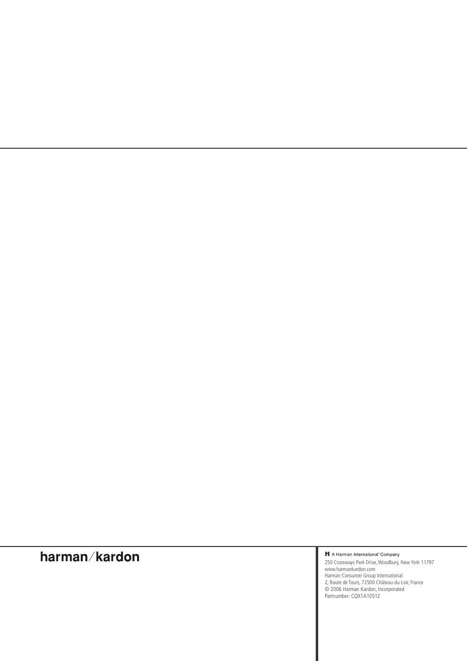 Harman-Kardon DVD 27 User Manual | Page 28 / 28