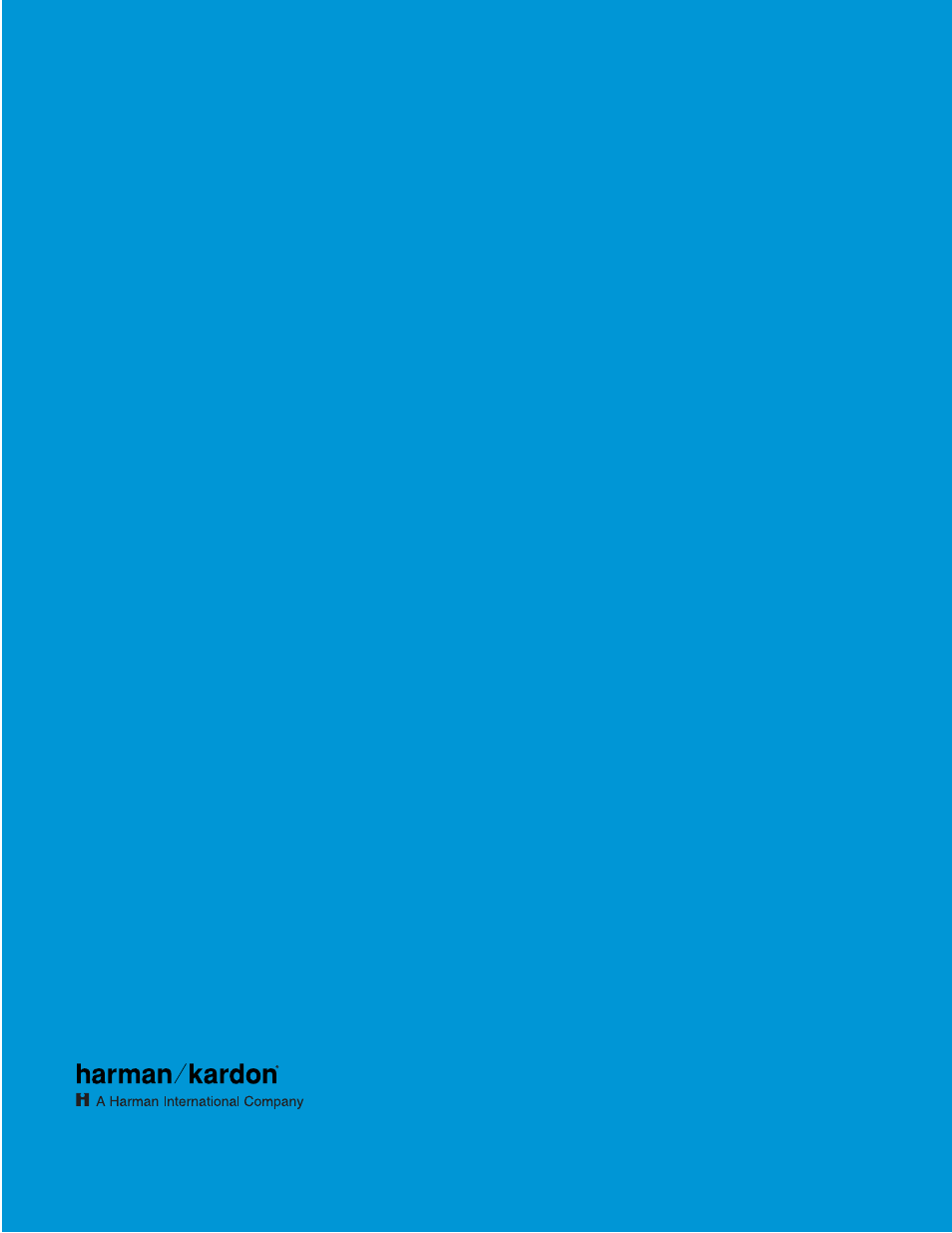 Harman-Kardon RCP 5 User Manual | Page 24 / 24