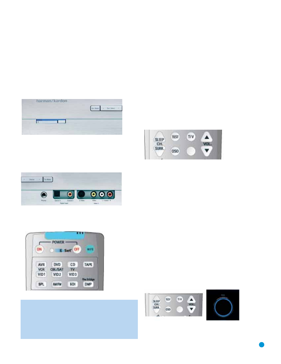 Operation, Turning on the avr 145, Sleep timer | Volume control | Harman-Kardon AVR 145 User Manual | Page 31 / 63