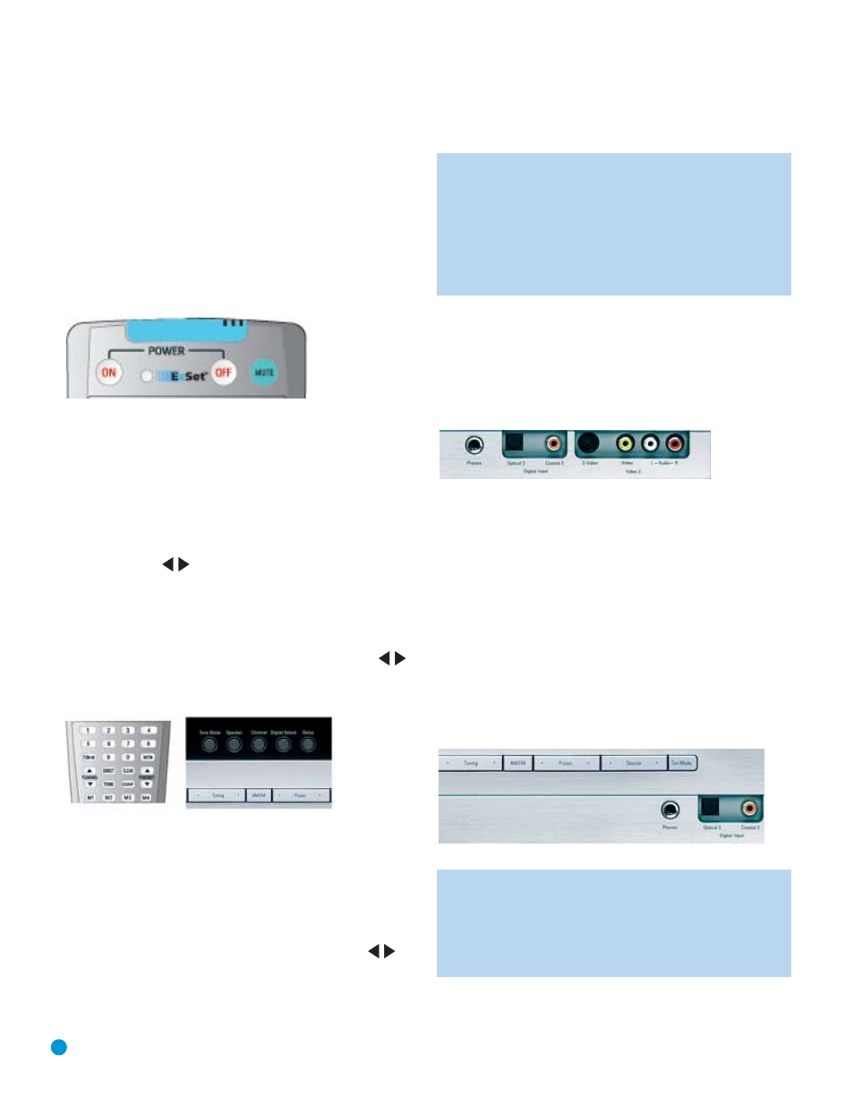Operation, Mute function, Tone controls | Headphones, Source selection | Harman-Kardon AVR 145 User Manual | Page 32 / 63