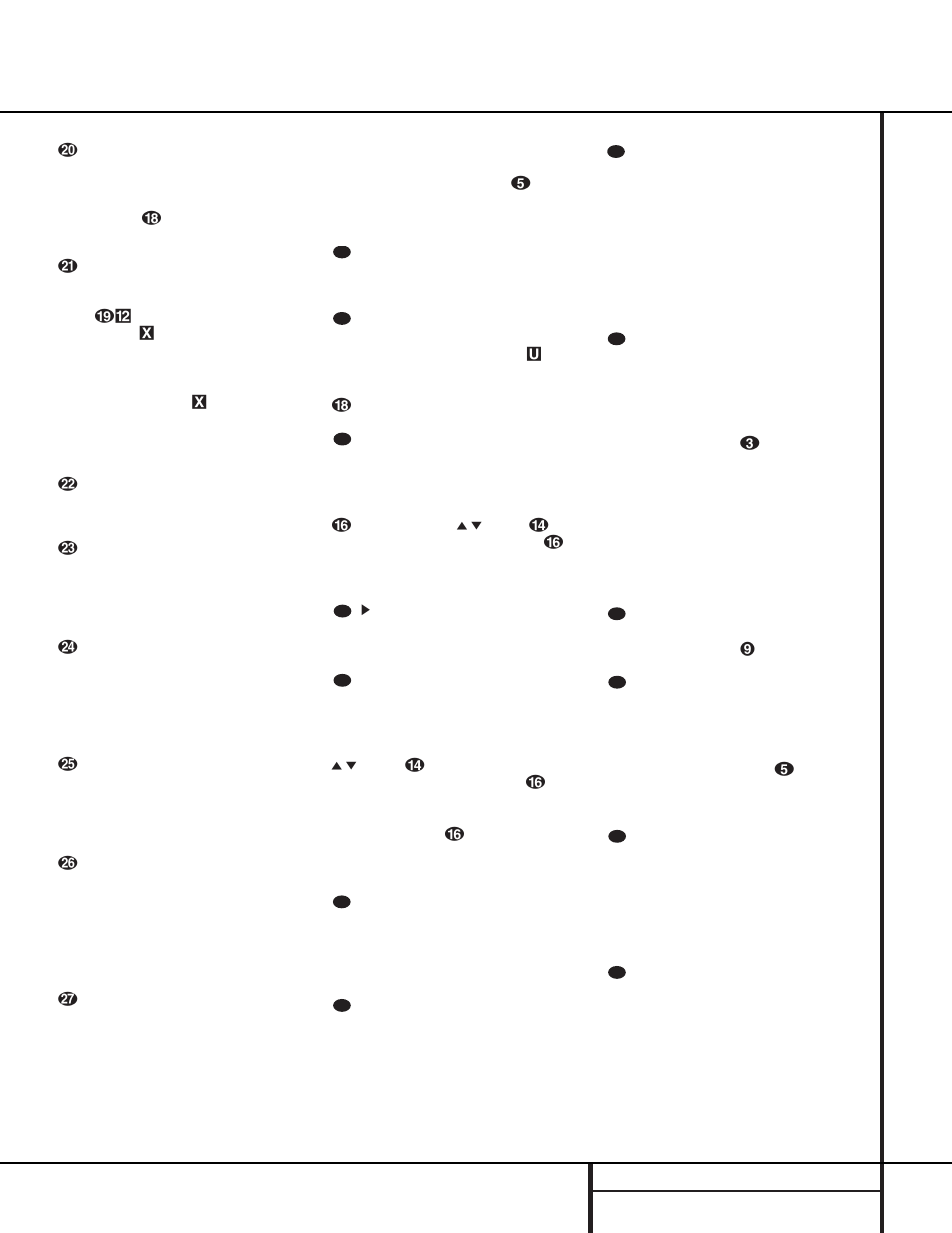 Main remote control functions, 13 main remote control functions | Harman-Kardon AVR 510 User Manual | Page 13 / 56