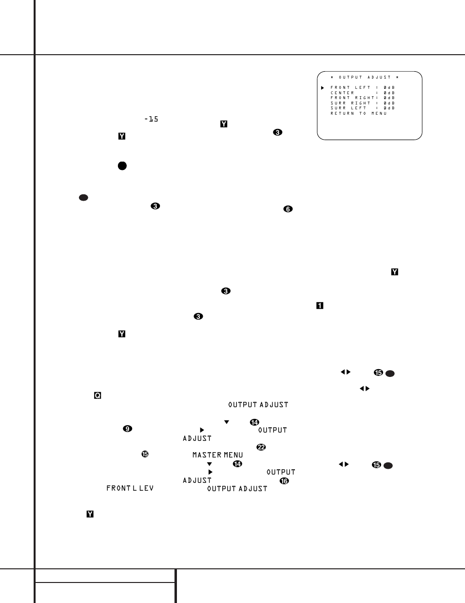System configuration, 24 system configuration | Harman-Kardon AVR 510 User Manual | Page 24 / 56