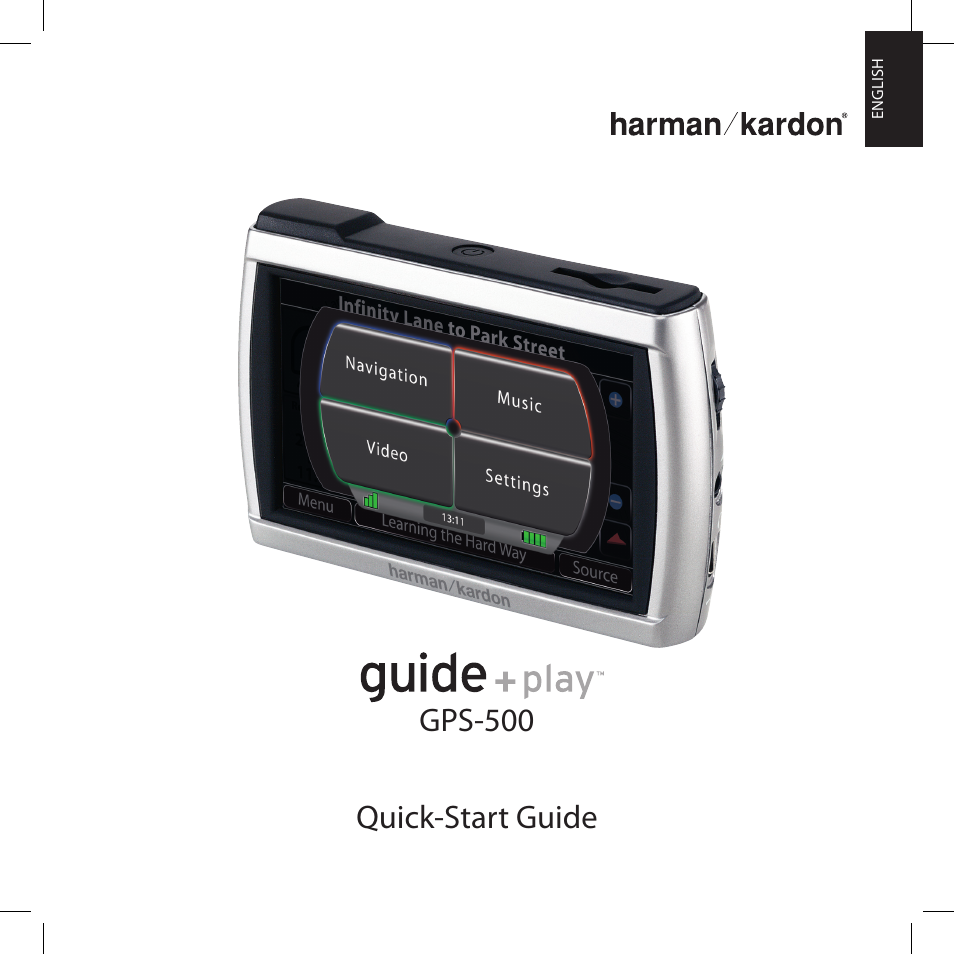 Harman-Kardon GPS-500 User Manual | 12 pages