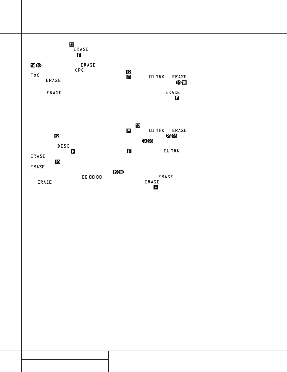 Cd recording | Harman-Kardon CDR 30 User Manual | Page 24 / 28