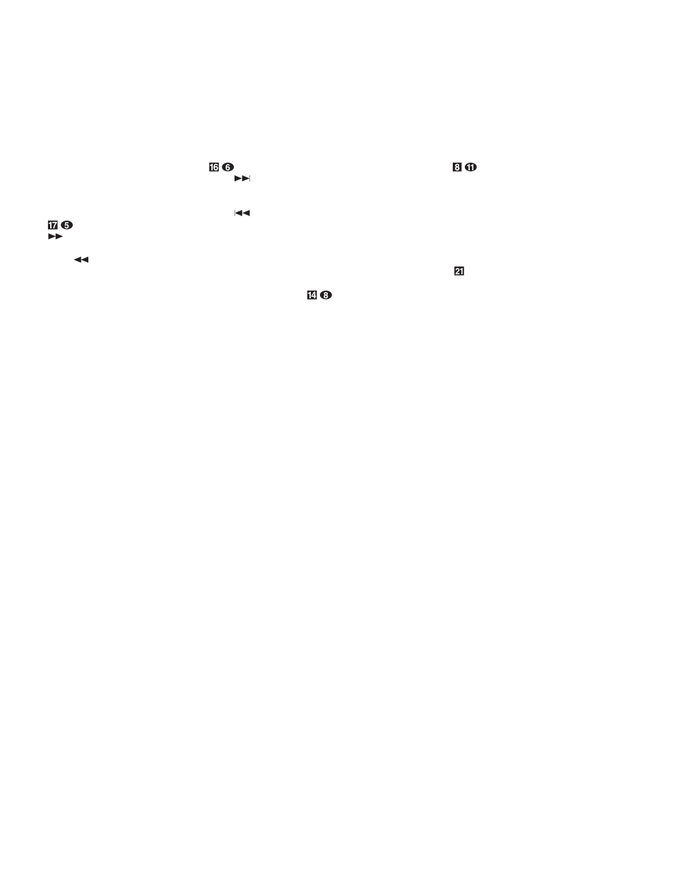 Search functions | Harman-Kardon FL8550 User Manual | Page 15 / 20