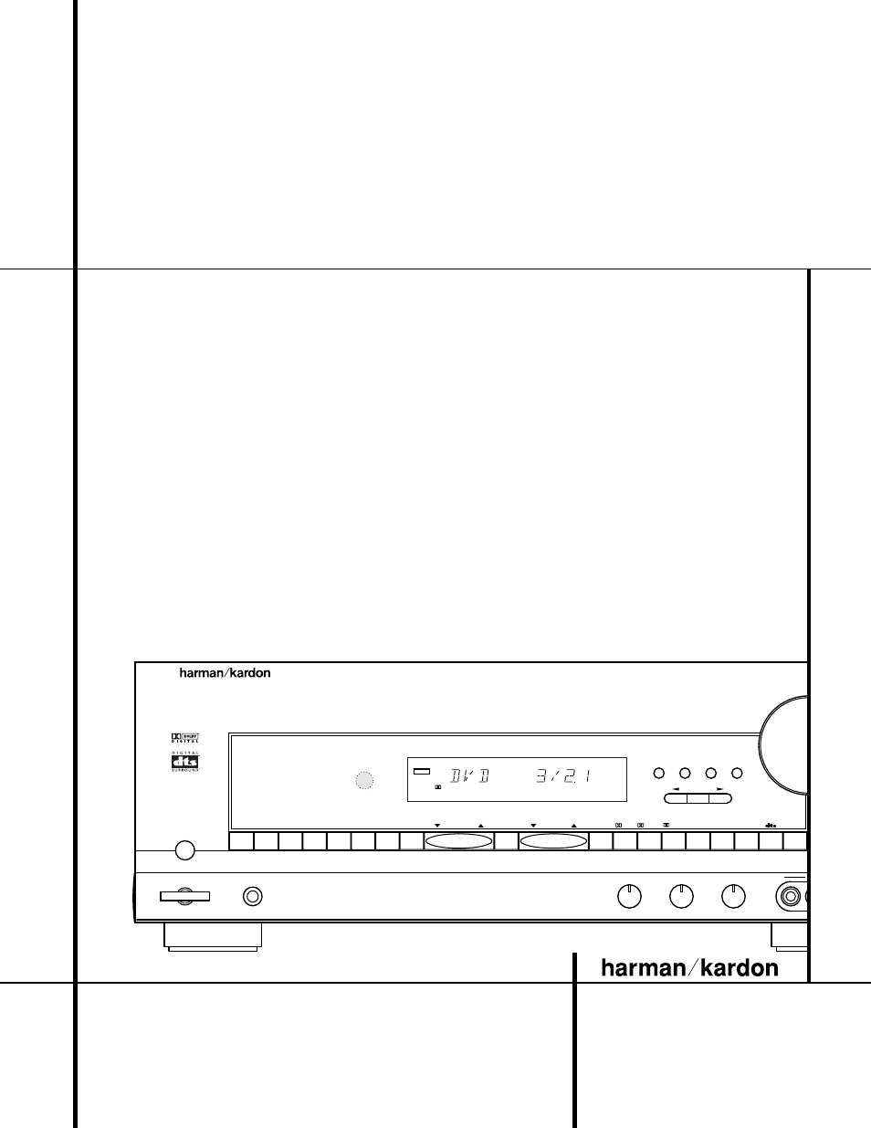 Harman-Kardon AVR 300 User Manual | 40 pages