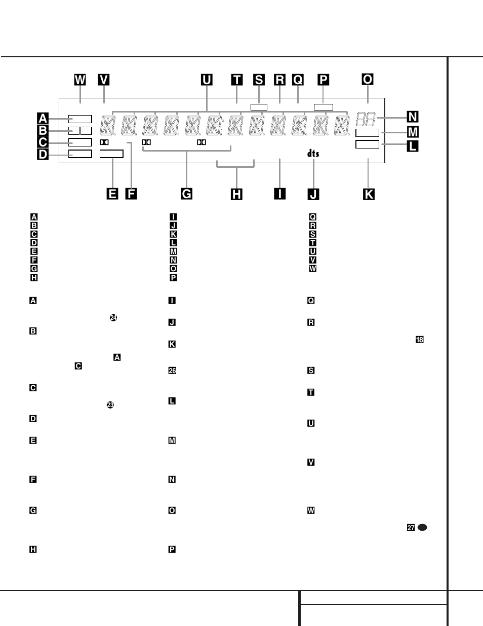 Front-panel information display | Harman-Kardon AVR 300 User Manual | Page 7 / 40