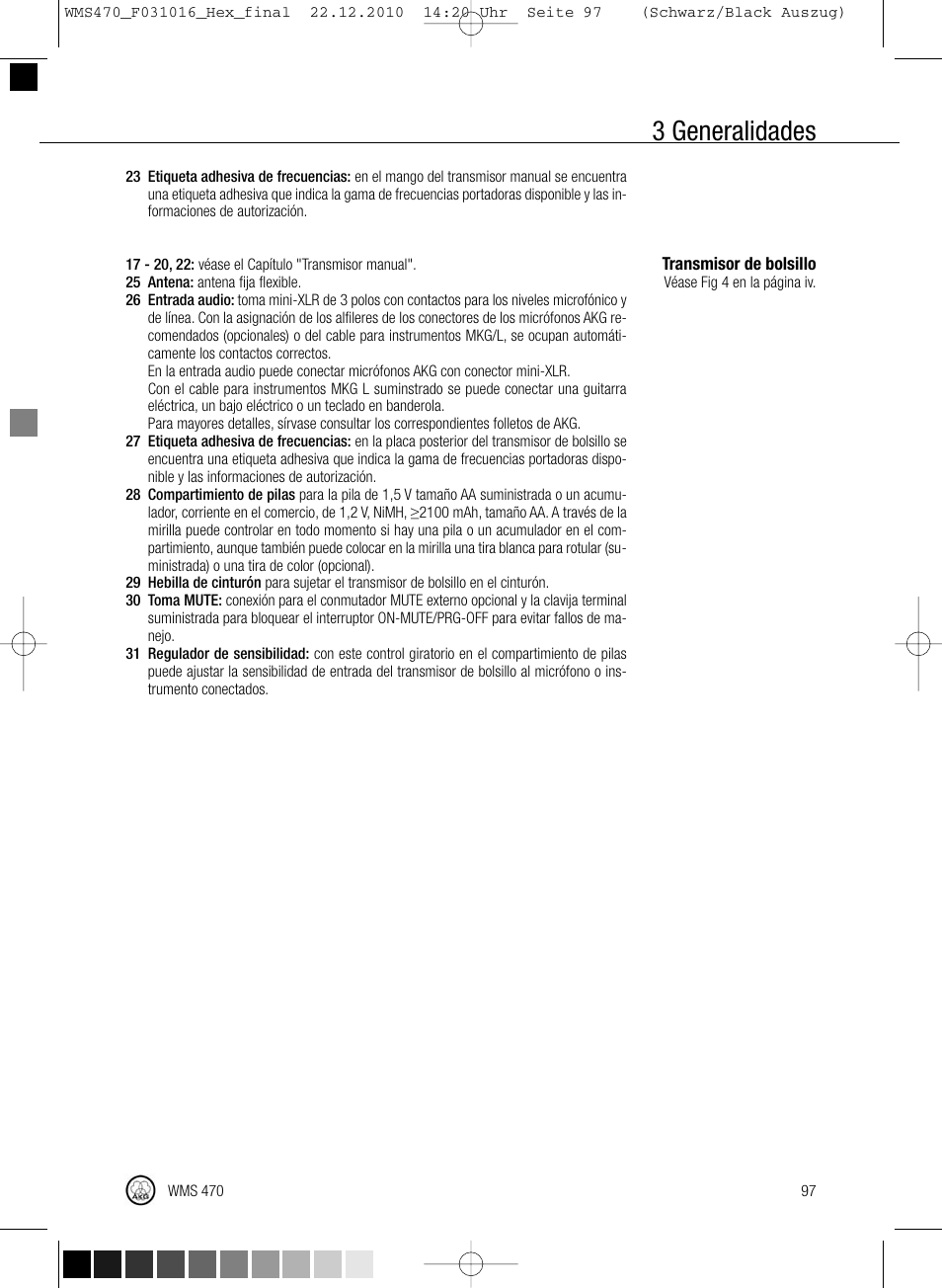 3 generalidades | Harman-Kardon WMS 470 User Manual | Page 103 / 142