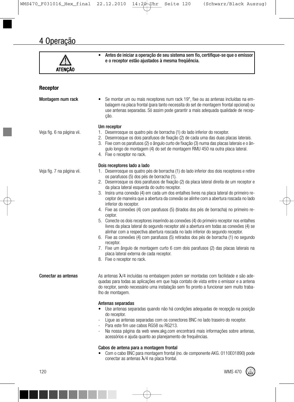 4 operação | Harman-Kardon WMS 470 User Manual | Page 126 / 142
