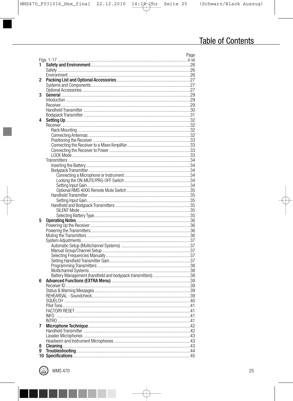 Harman-Kardon WMS 470 User Manual | Page 31 / 142