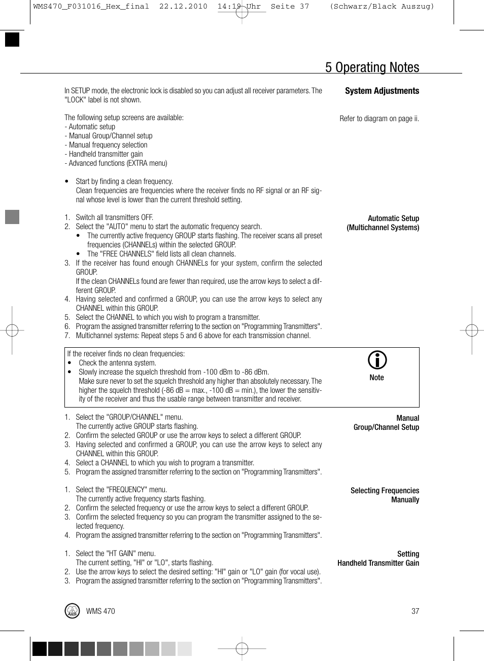 Harman-Kardon WMS 470 User Manual | Page 43 / 142