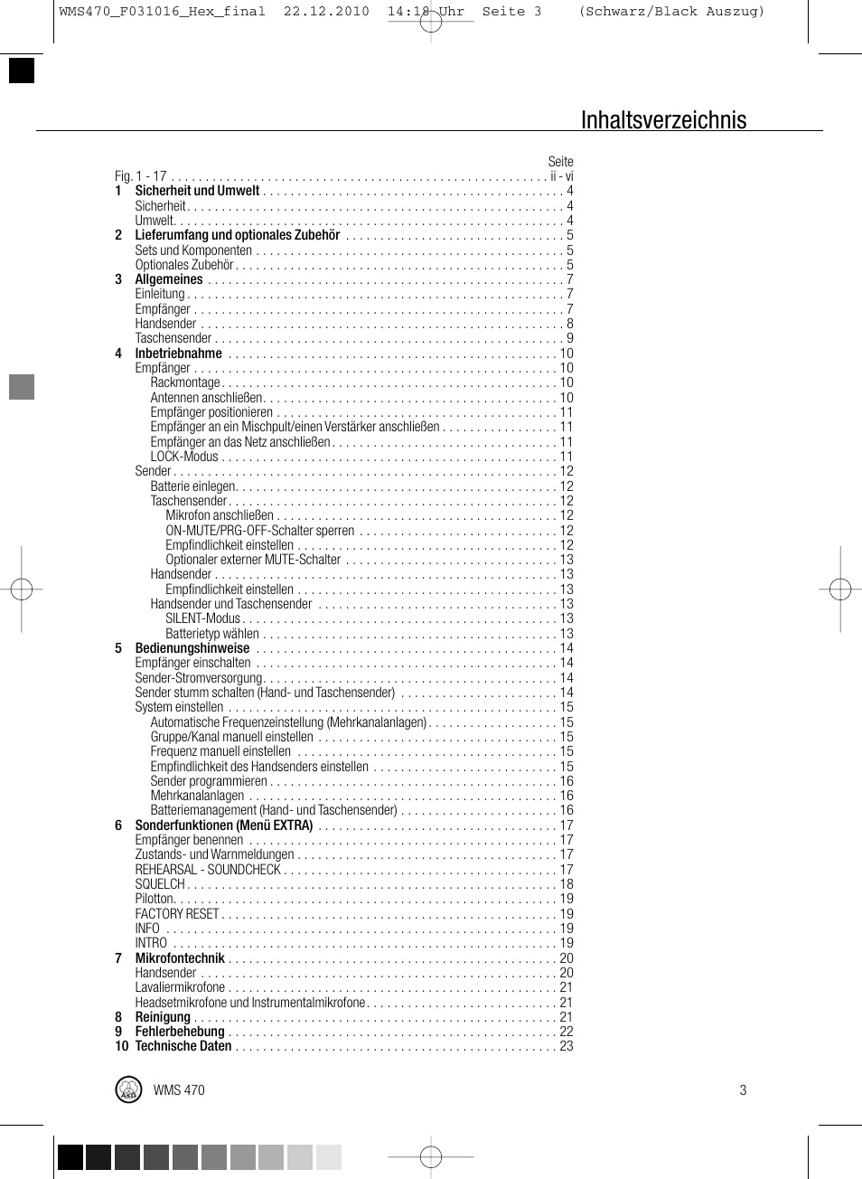 Harman-Kardon WMS 470 User Manual | Page 9 / 142