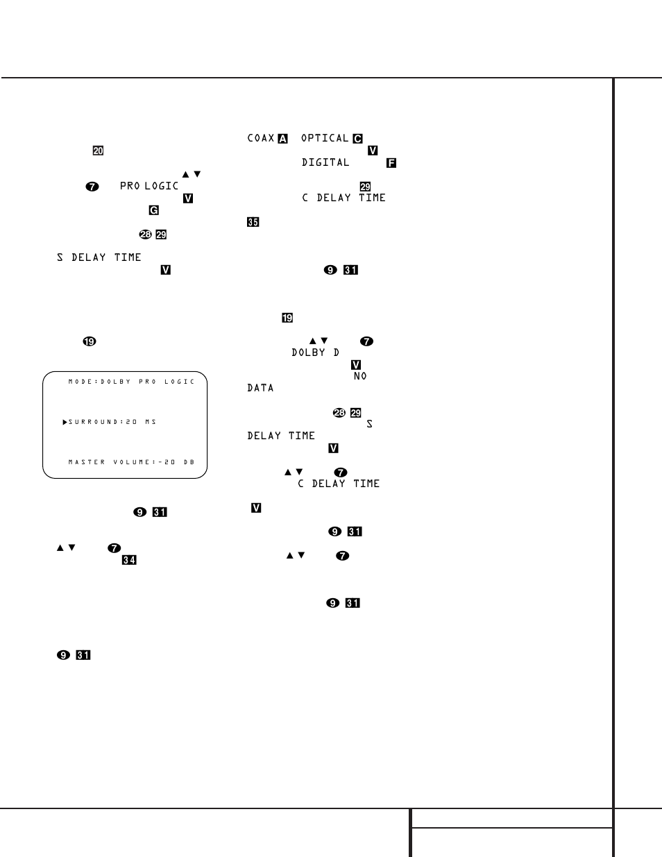 System configuration, 19 system configuration | Harman-Kardon AVR 500 User Manual | Page 20 / 40
