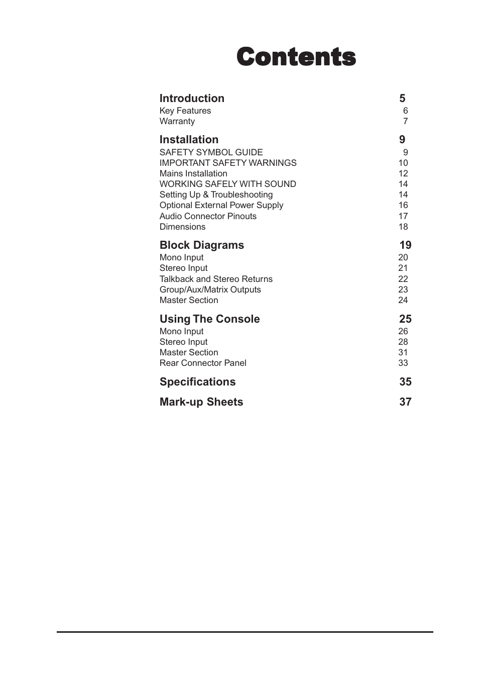 Harman-Kardon GB4 User Manual | Page 3 / 40